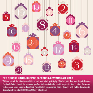 Facebook-Gewinnspiel: Advent, Advent, Hagel-Shop.de beschenkt!