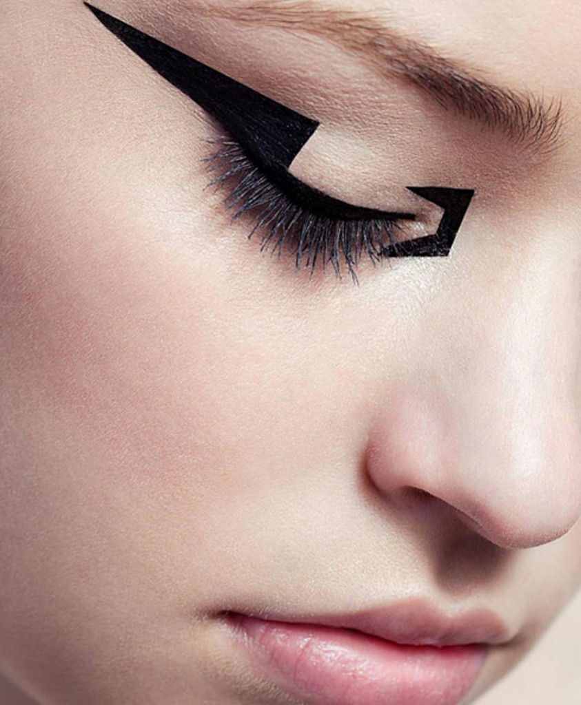 Make-up-Inspiration: Grafischer Lidstrich