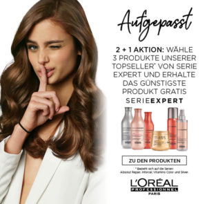 Drei Produkte kaufen, zwei bezahlen: L'Oréal Serie Expert!