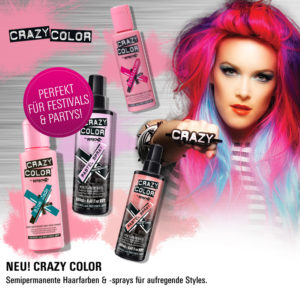 Must Haves der Woche: Crazy Color Haarfarben und Sprays!