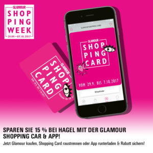 HAGEL x Glamour Shopping Week: Prozente bis zum 7.10.