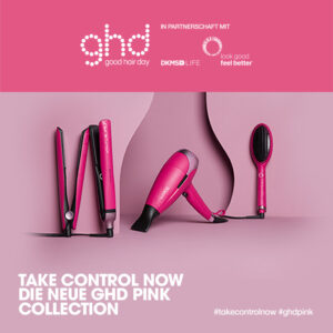 Jetzt neu bei uns: Die ghd Pink Collection für die Brustkrebshilfe!